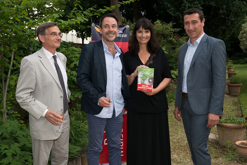 Valérie Perrin, lauréate du Prix Maison de la Presse 2018